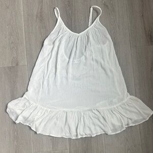 HOLLISTER white swimsuit coverup size XXS/xs